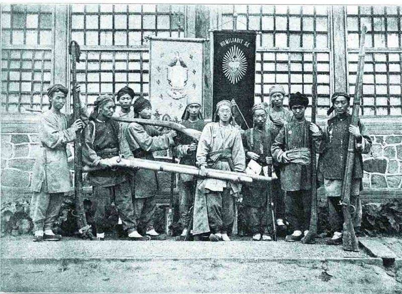 оружие монголы 1900 год